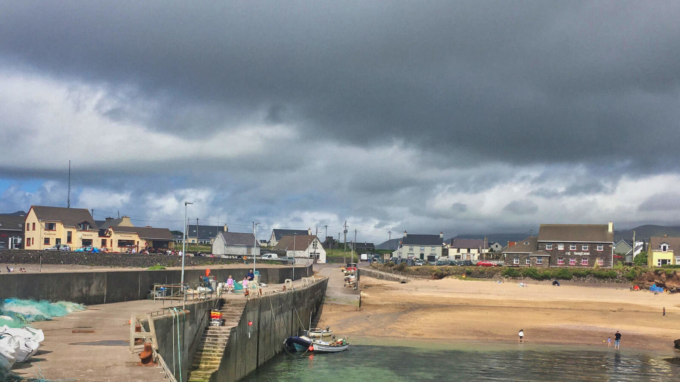 Ballydavid Village, Baile na nGall, Dingle,Co Kerry_Web Size